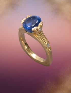 Bombay Sapphire Ring