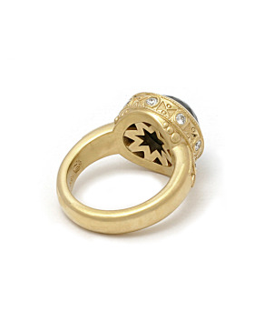 Zelda Black Diamond Ring