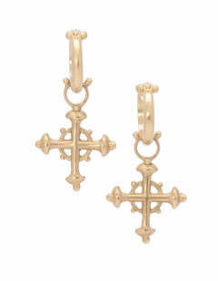 Nautical Cross Drops