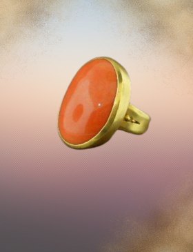 Coral Canora Ring