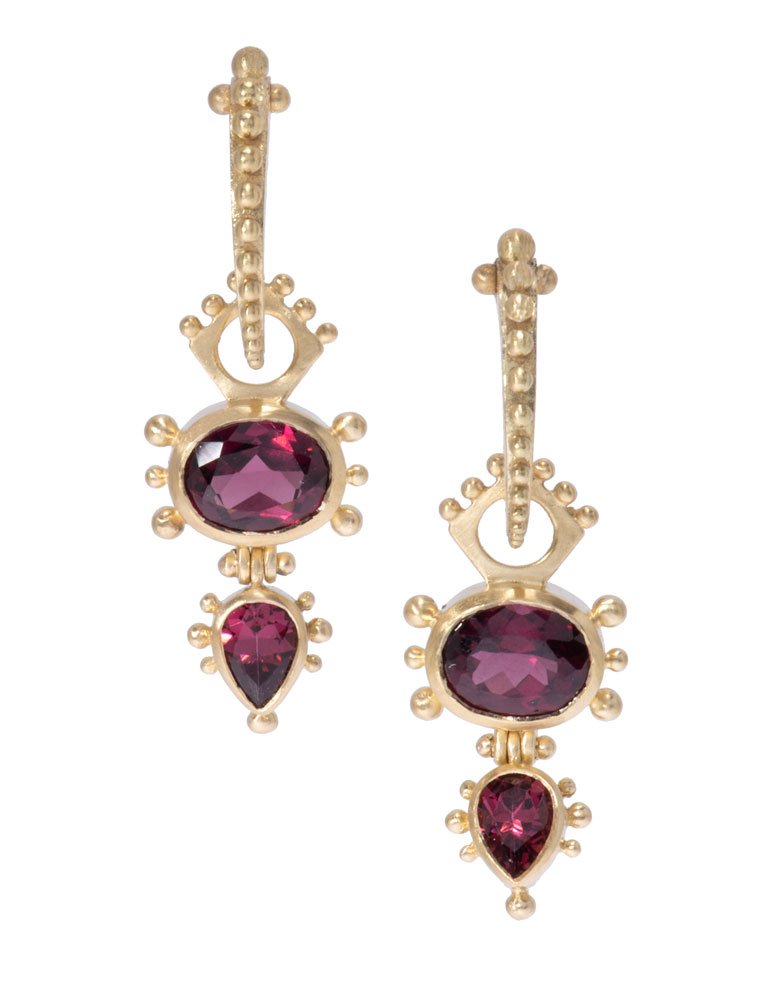 Rose Garnet Geneva Drops