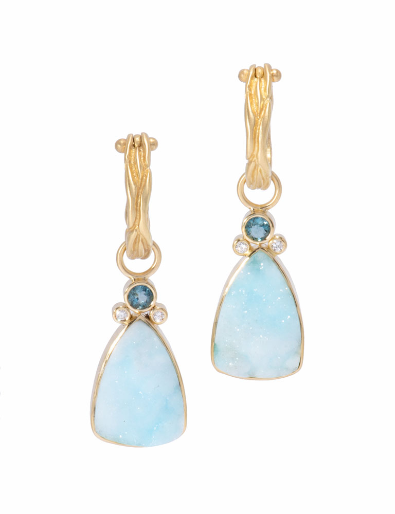 Hemimorphite Bell Drops