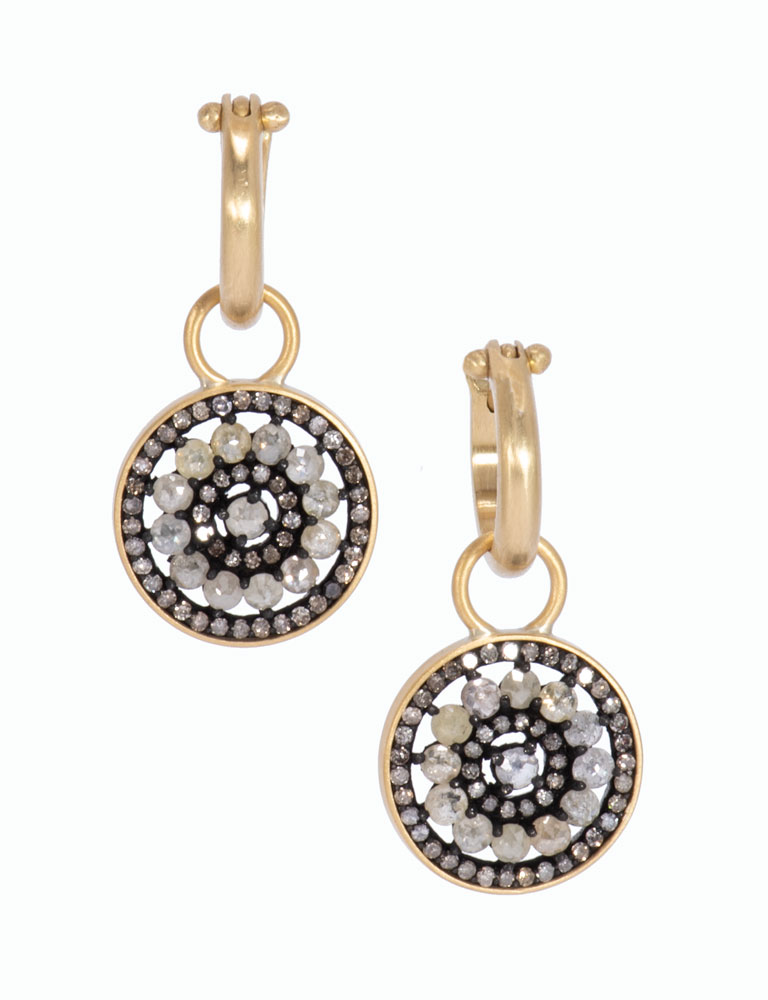 Rose Cut Diamond Wheel Drops