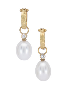 White Pearls and Diamonds