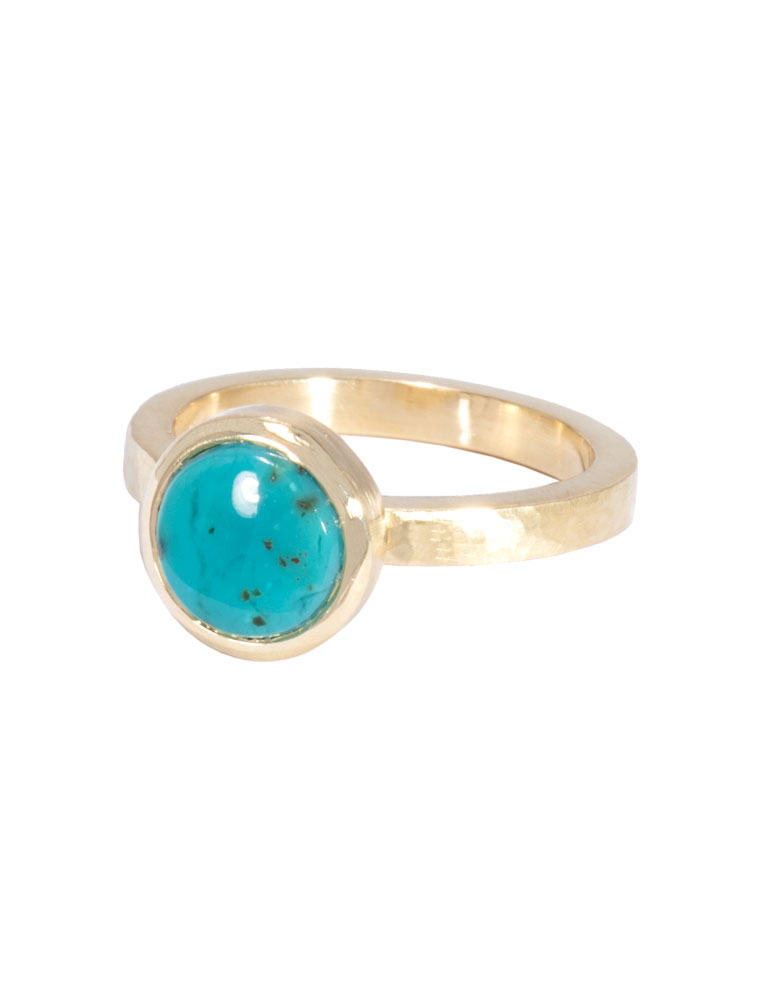 Petite Chrysocolla Be Mine Ring