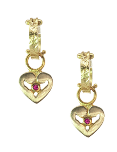 Ruby Heart Drops