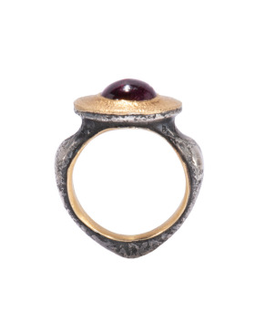 Garnet Constantinople Ring