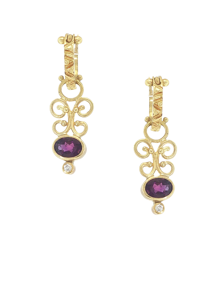 Amethyst Fern Drops Amethyst Fern Drops
