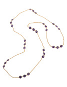 Amethyst Stations Necklace Main View