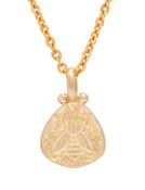  18kt Gold Bee Amulet Main View