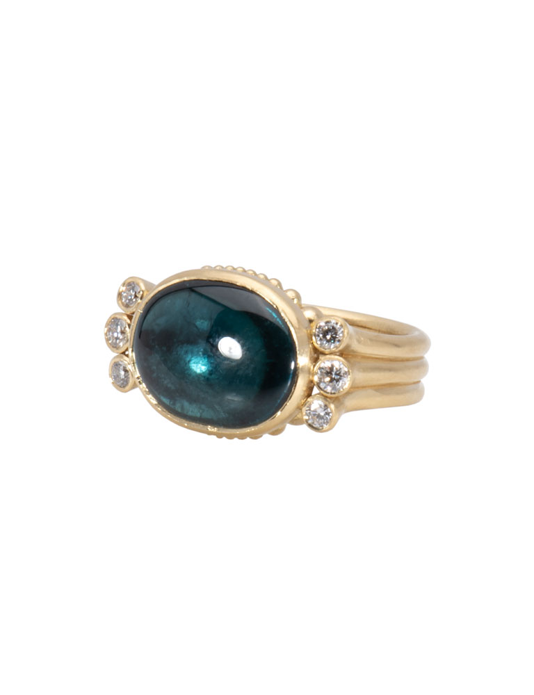 Indicolite Magdalena Ring