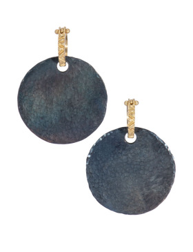 Large Blackened Steel Discs