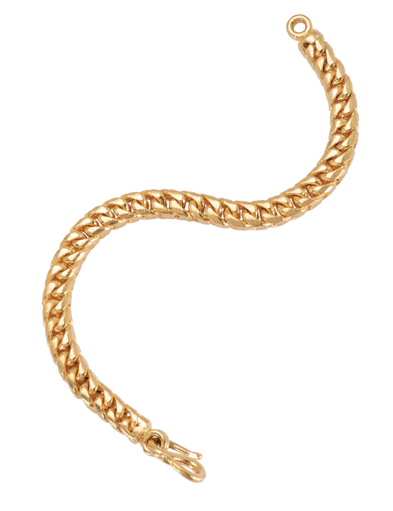 Thai Baht Square Link Bracelet Thai Baht Square Link Bracelet