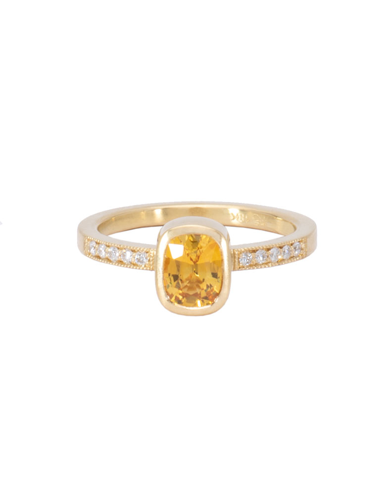 Yellow Sapphire - Pukhraj Ring Adjustable | Gemtre