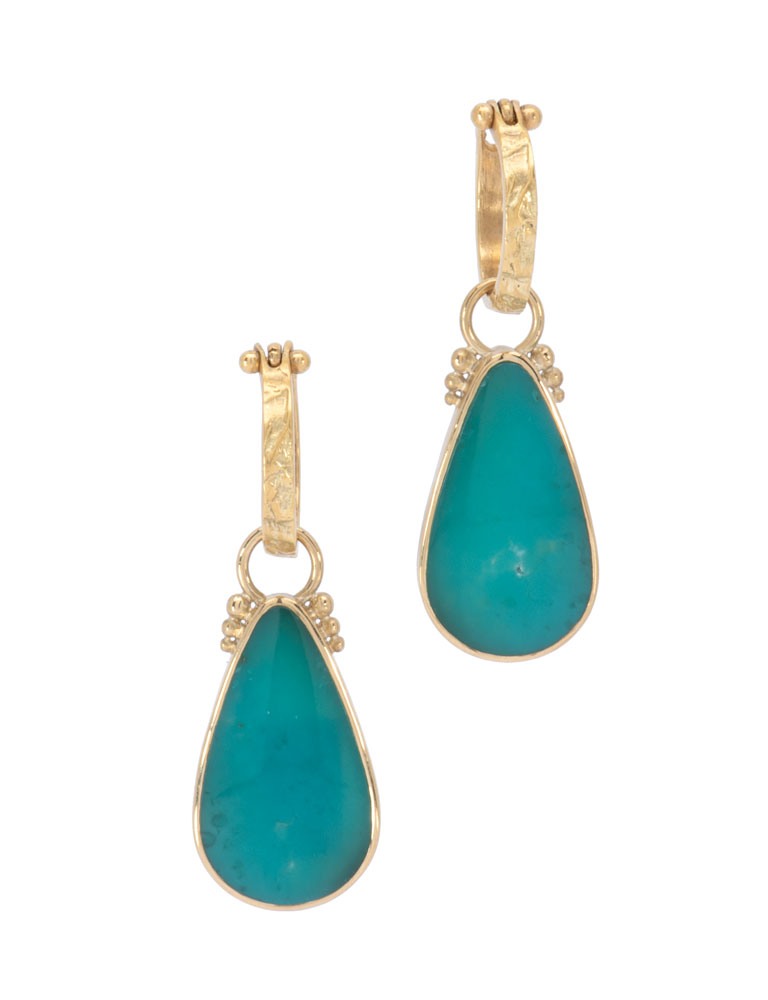 Large Chrysocolla Teardrops