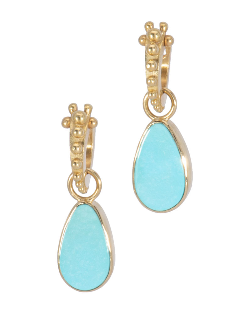 Little Turquoise Teardrops