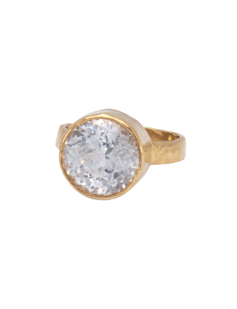 White Sapphire Ring White Sapphire Ring