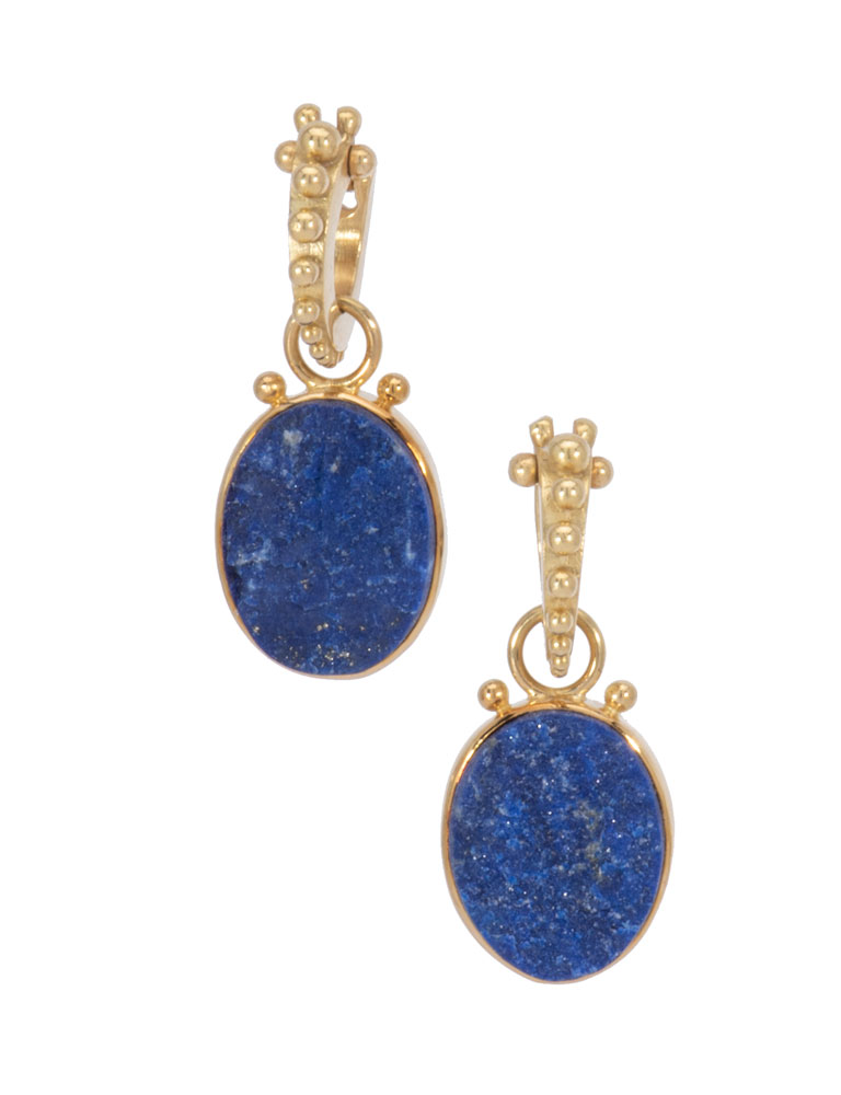 Lapis Oval Drops