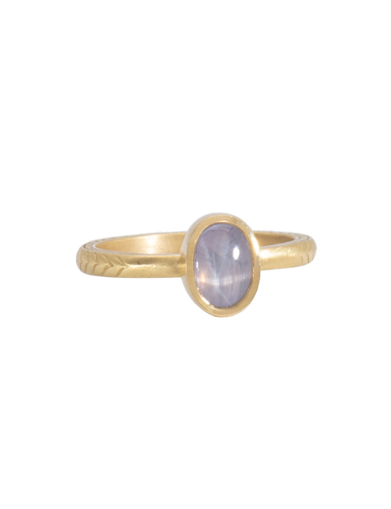 Pink Star Sapphire Ring