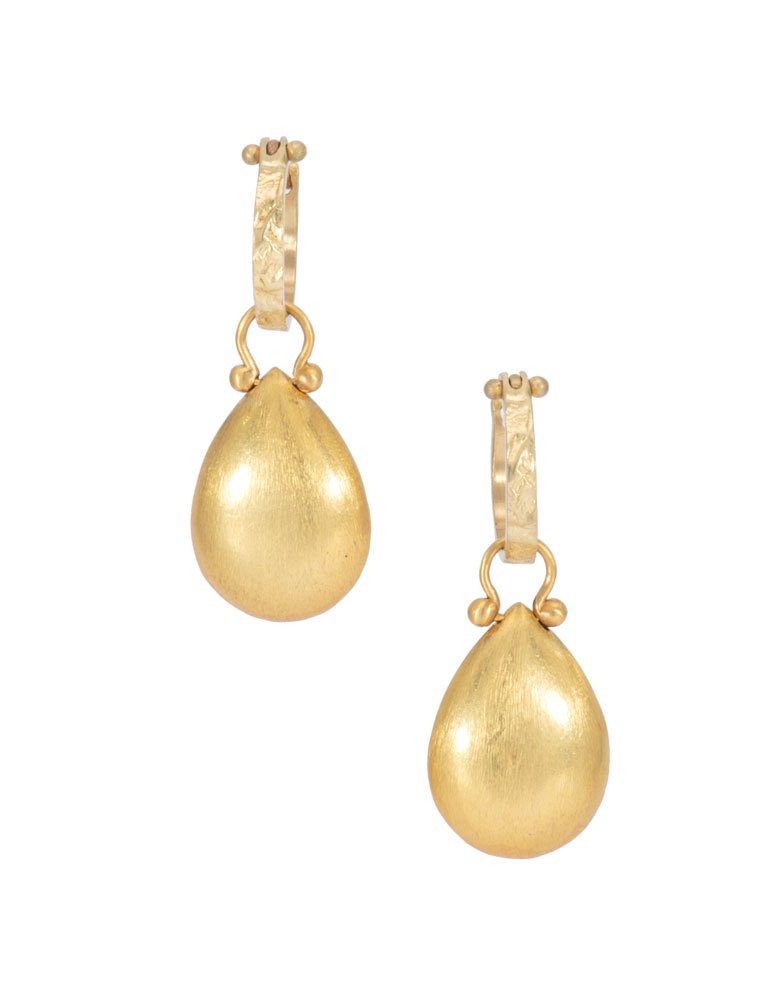 Grande Gold Bead Drops