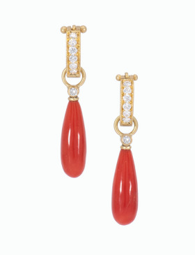 Long Coral Brio Drops