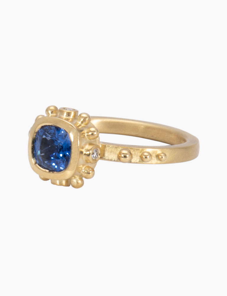 Sapphire Byzantium Ring