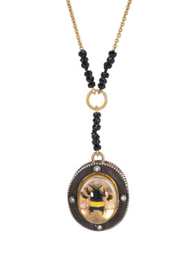 Bee Reliquary Necklace