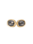 Salt and Pepper Diamond Studs Main View