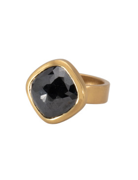 Black Diamond Caviale Ring