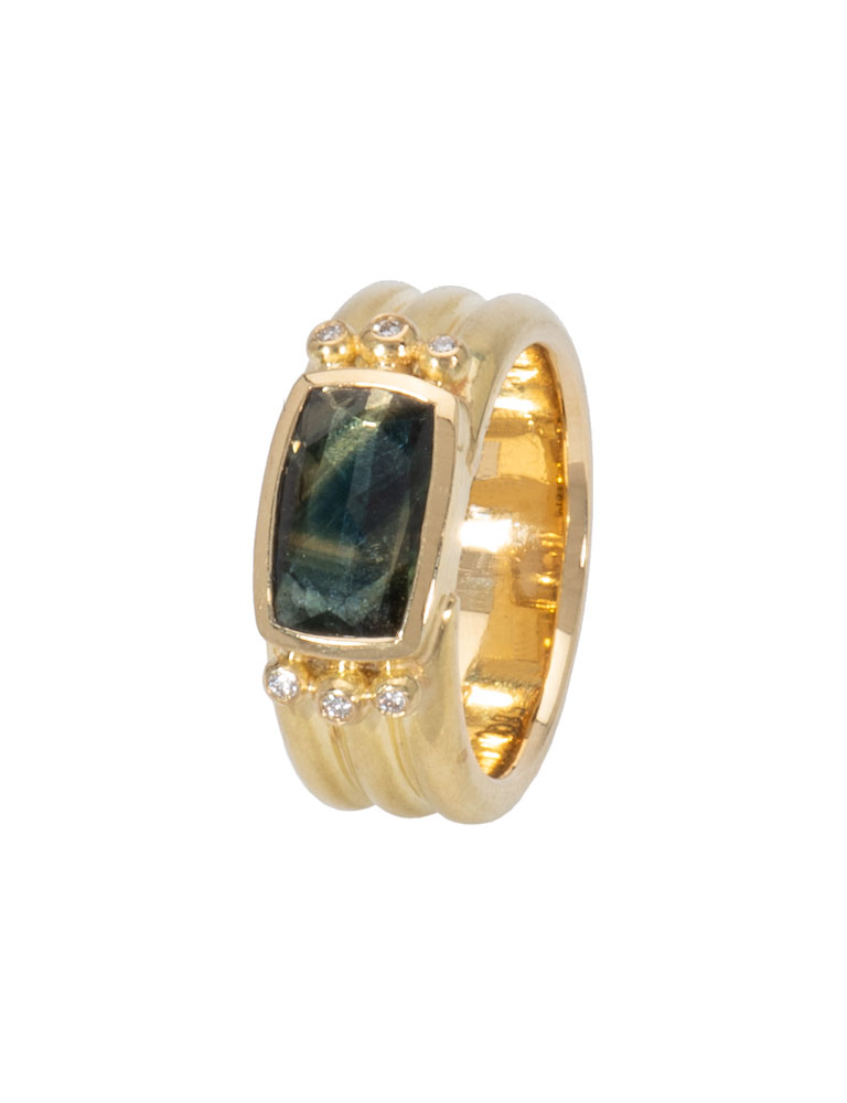 Montana Sapphire Zandra Ring