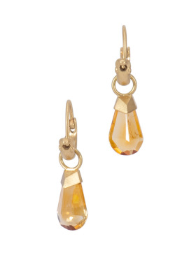 Capped Citrine Drops