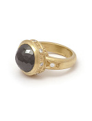 Zelda Black Diamond Ring Main View