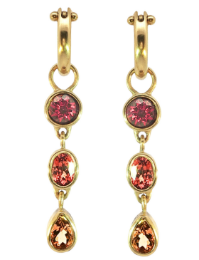 Multi-Stone Tiered Drops