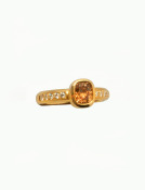 Cognac Diamond Be Mine Ring Main View