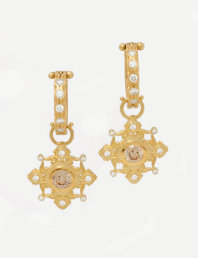 Aphrodite Drops with Cognac Diamonds