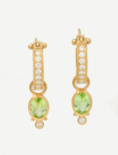 Peridot and Diamond Moondrops Main View