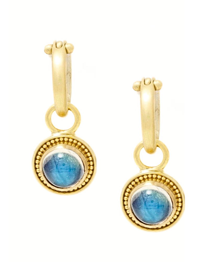 Moonstone Drops with Granulation