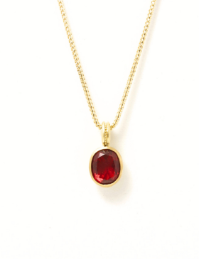 Mexican Fire Opal Pendant