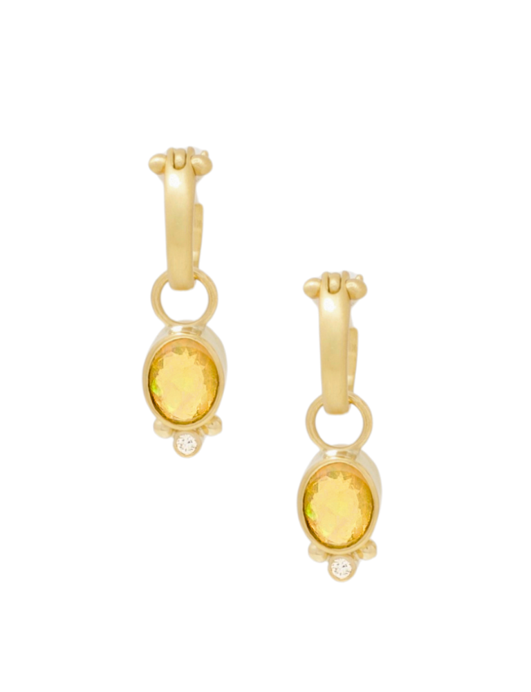 Moondrops with Opals and Diamonds