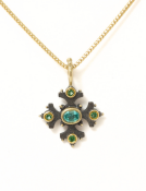Apatite and Kornerupine Maltese Cross Main View