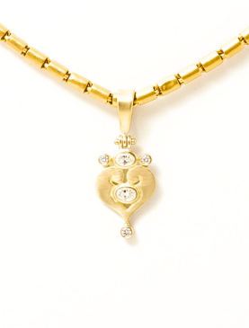 Bright Heart Diamond Pendant