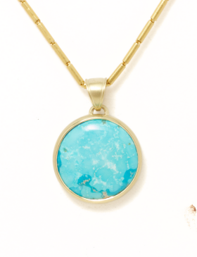 Sonoran Mountain Turquoise Pendant