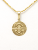 Mimbres Rabbit Pendant Main View