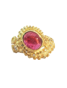 Tourmaline Octopus Ring Main View