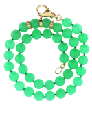 Chrysoprase and Diamond Beads Main View