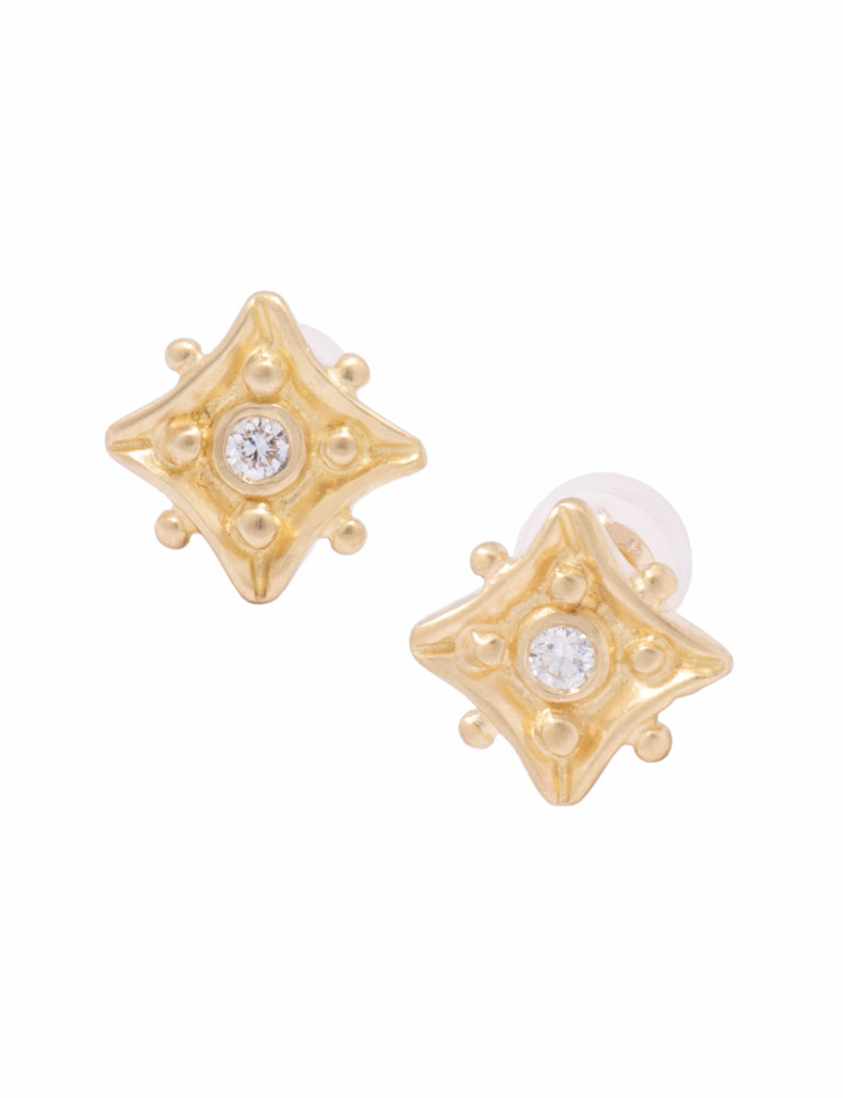 Diamond Kite Studs