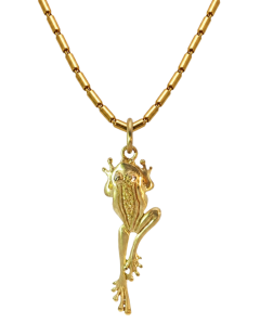 Leaping Frog Pendant