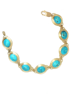 Kingman Turquoise Bracelet