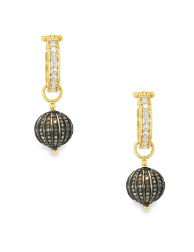 Pomegranate Pavé Diamond Drops