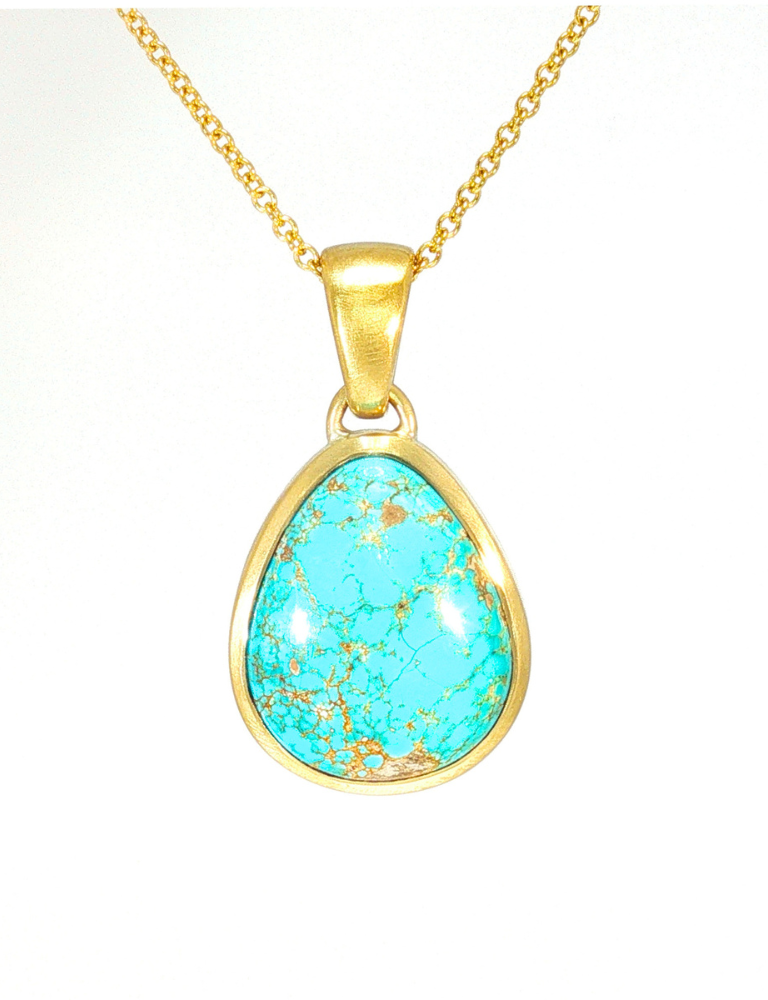 Sonoran Turquoise Sunshine Pendant